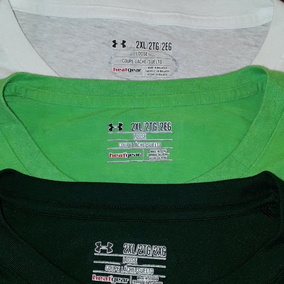 3 Under Armour Tshirts Sz. 2 XL - Picture 8 of 8